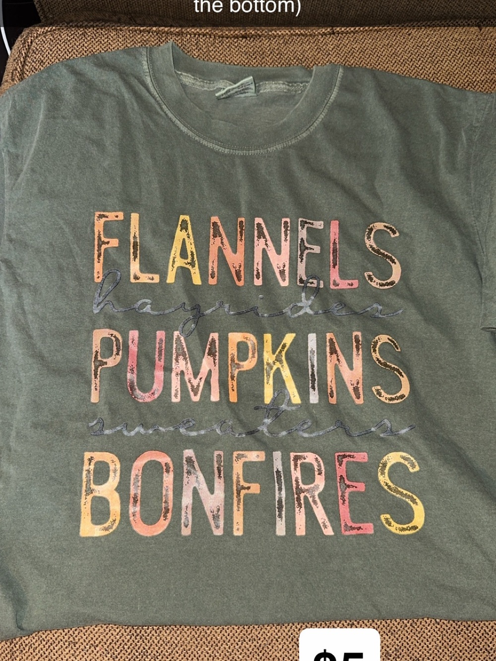 2 Comfort Color Fall T’s - Picture 2 of 2